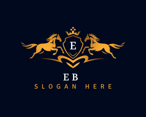 Horse Crown Equestrian Logo