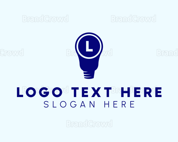 Electrical Light Bulb Lighting Logo