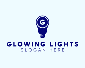 Electrical Light Bulb Lighting logo design