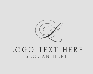 Event - Elegant Cursive Event logo design