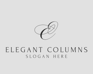 Elegant Cursive Event logo design