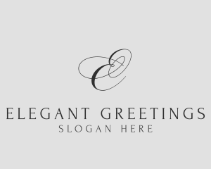 Elegant Cursive Event logo design