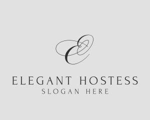 Elegant Cursive Event logo design