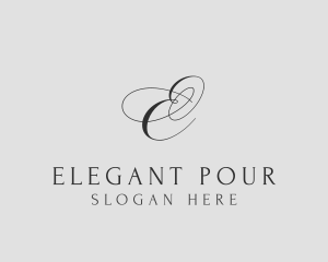 Elegant Cursive Event logo design