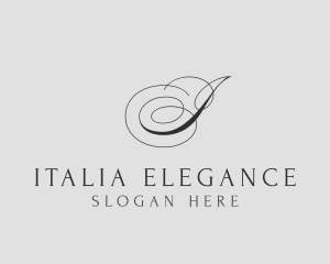 Elegant Cursive Event logo design