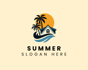 Resort Beach House logo design