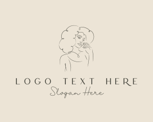 Jewelry - Aesthetic Model Woman logo design