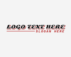 Business - Retro Speed Branding logo design