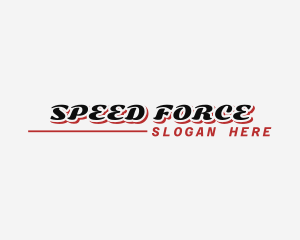 Retro Speed Branding logo design