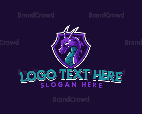 Monster Dragon Shield Logo