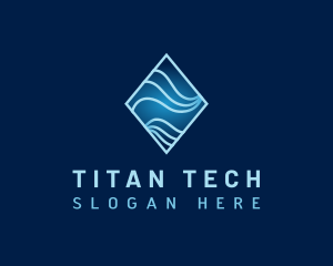 Tech Diamond Startup logo design