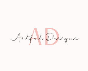 Feminine Signature Beauty logo design