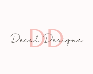 Feminine Signature Beauty logo design