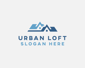 Loft - House Contractor Realtor logo design