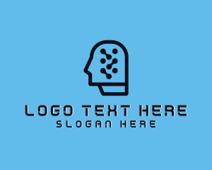 It Expert - AI Tech Software logo design