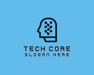 AI Tech Software  logo design