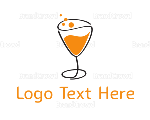 Orange Sparkling Juice Logo