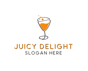 Juicy - Sparkling Juice Drink logo design