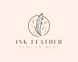 Quill - Quill Feather Writer logo design