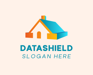 3D House Roof Logo