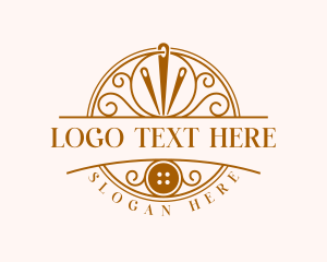 Needle - Craft Needle Sewing logo design