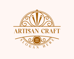 Craft Needle Sewing logo design