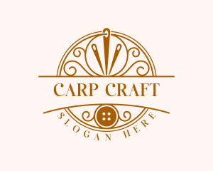 Craft Needle Sewing logo design