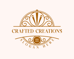 Craft Needle Sewing logo design