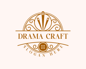 Craft Needle Sewing logo design