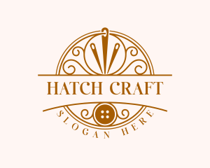 Craft Needle Sewing logo design