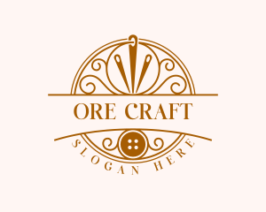 Craft Needle Sewing logo design