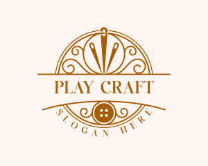 Craft Needle Sewing logo design