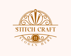 Craft Needle Sewing logo design