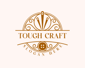 Craft Needle Sewing logo design