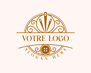 Alterations - Craft Needle Sewing logo design