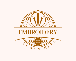 Craft Needle Sewing logo design