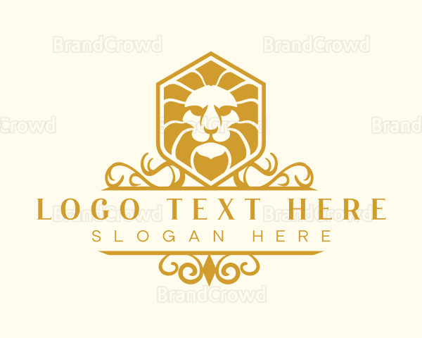 Lion Animal Elegant Logo