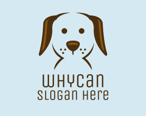 Pet Rescue - Pet Puppy Dog Face logo design