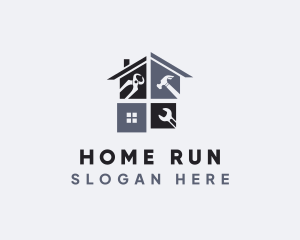 Home Improvement Tools logo design