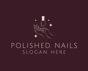 Nails - Feminine Nail Salon logo design