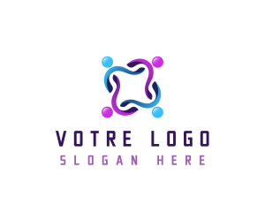 Care - Social Group Community logo design