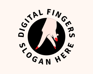 Fingers - Hand Manicure Salon logo design