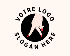 Fingernail - Hand Manicure Salon logo design