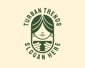 Turban - Feminine Brewery Cafe logo design