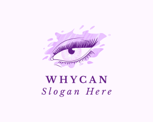 Beauty Blogger - Makeup Eyelashes Salon logo design