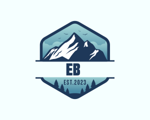 Tour Guide - Outdoor Mountain Trekking logo design