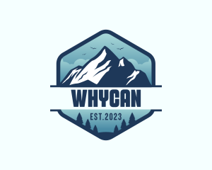 Tour Guide - Outdoor Mountain Trekking logo design