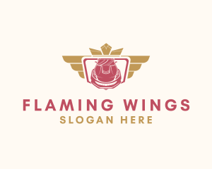 Wings - Luxury Car Wings logo design