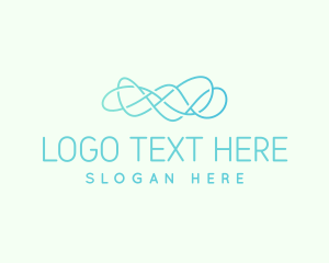 Abstract - Abstract Wave Line logo design