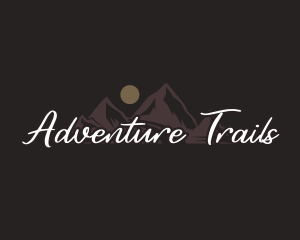 Mountain Outdoor Adventure logo design